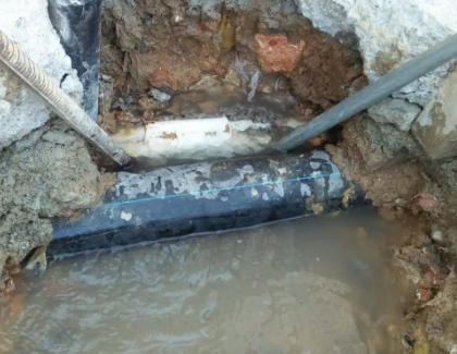 正阳测漏水之水管漏水